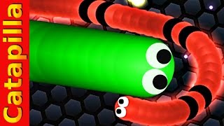 Slither.io Gameplay Hacker Snake vs Giant Snake Epic Slither io (Slitherio Funny Moments)