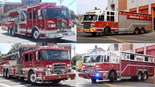 Fire Trucks Responding Compilation - Old vs. New