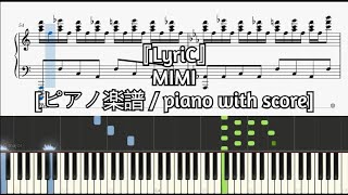 [ピアノ + 楽譜 / piano with score] 『LyriC』-  MIMI