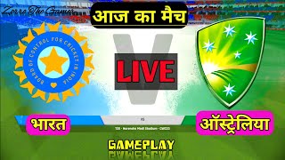 🔴LIVE - IND vs AUS  Cricket Match  | Cricket 19 Gameplay