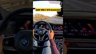 660HP BMW i7 M70 Acceleration 🚀🔥