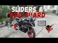 450 SR-S UPGRADE # 2 │ SLIDERS & RAD GUARD │ BASIC DIY FOR BEGINNERS!