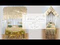 Tabletop Tiki Canopy DIY / Tiki Bar /  Party Decor