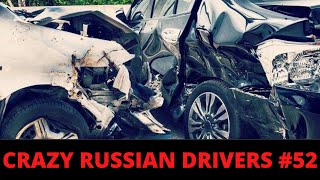 RUSSIAN DASHCAM- Crazy Drivers Car Crash Compilation #52