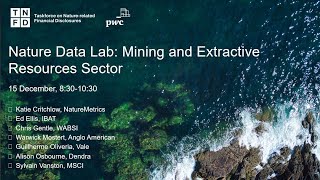 Nature Data Lab: Mining and Extractive Resources Sectors