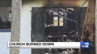Church fire under investigation in Immokalee