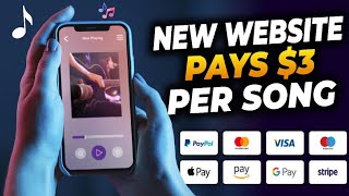 Get Paid $3 Per Song You Play! (Get Paid to Listen to Music) | Make Money Online 2023