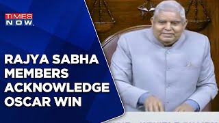 Lok Sabha Adjourned Till 2 PM After Uproar; Rajya Sabha Members Acknowledge Oscar Win | Latest News