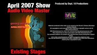 Chuck E Cheese S April 2007 Show Existing Stages Doovi