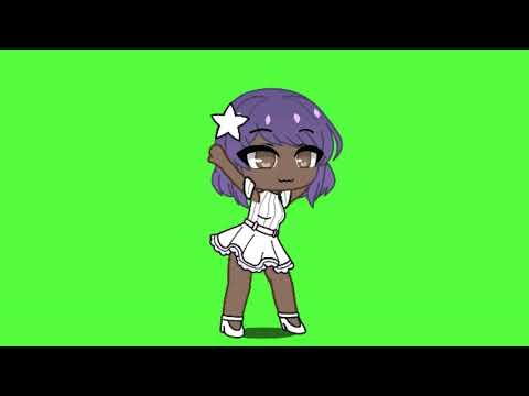 Gacha Character Green Screen