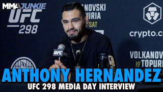 Anthony Hernandez Plans to 'Gas a Motherf*cker Out and Drown Him' vs. Roman Kopylov | UFC 298