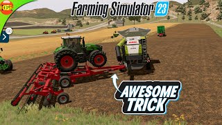 The Best Harvester Trick in Fs23 | Farming Simulator 23 Mobile