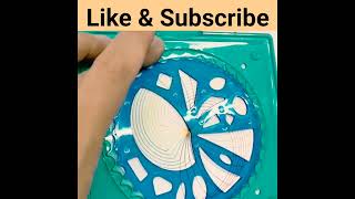 please SUBSCRIBE 🥺.simple spirograph design Satisfying video.#shorts #art #drawing