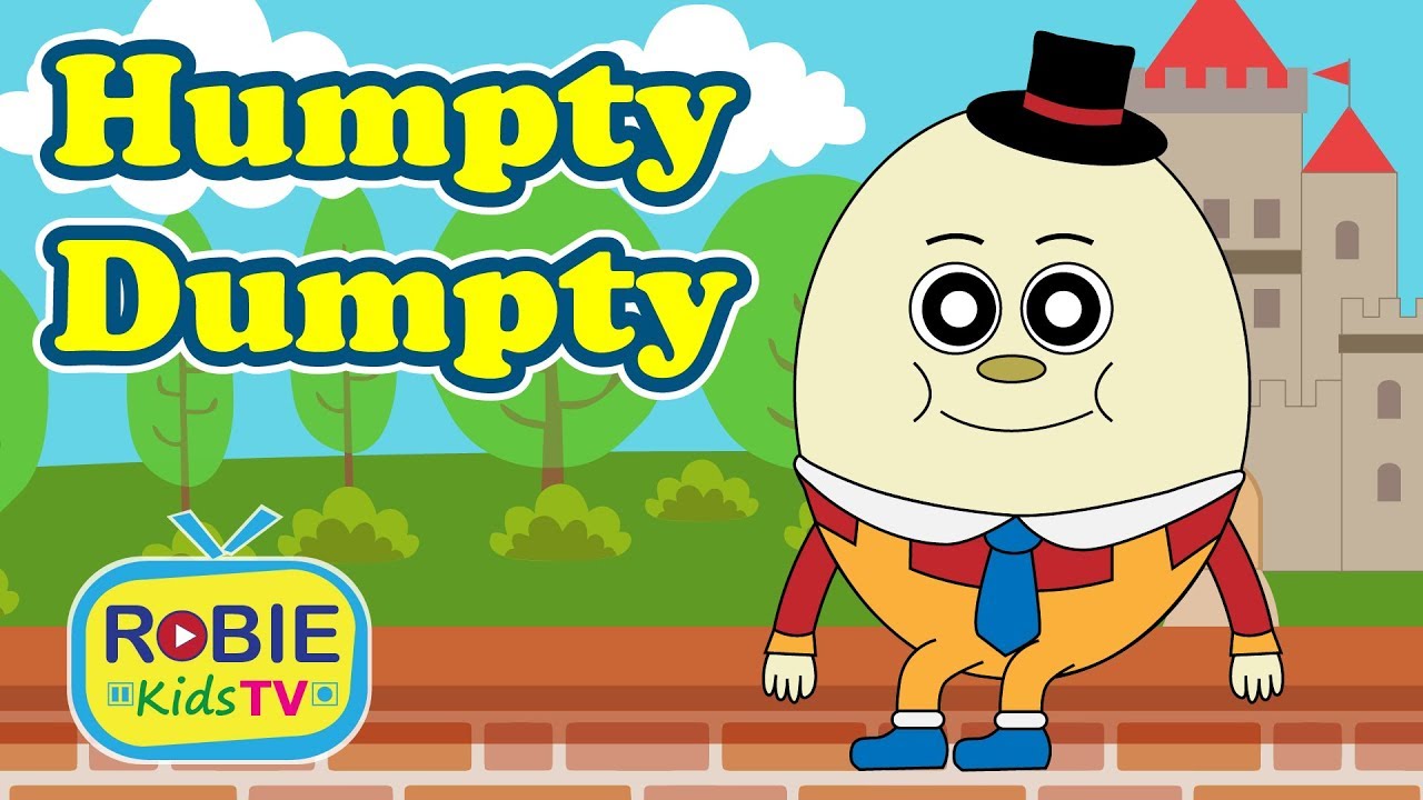 Humpty Dumpty Sat On A Wall | Nursery Rhymes Lyrics For Children - YouTube