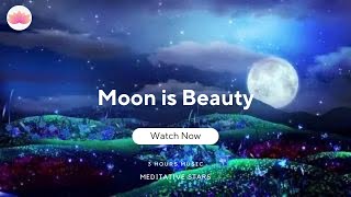 Full Moon Surrender into Grace |Deep Sleep Delta Waves| 639HZ MOON Attract Love, Heal Heart Chakra