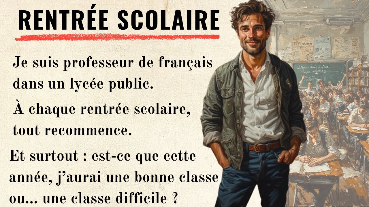 Understand French With Simple Story B1 B2 Youtube