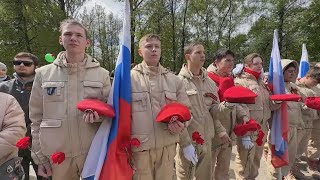 У мытищинских обелисков прошли митинги памяти