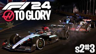 F1 24 Haas to Glory #18 - SCRAPPING the MERCEDES at MELBOURNE!!