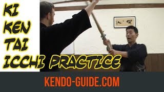 Ki Ken Tai Icchi Practice in Kendo