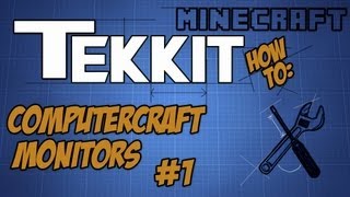 Monitors (computercraft) - Tekkit How to