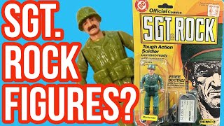 DC Comic SGT. Rock Remco Figures!