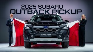 2025 Subaru Outback Pickup – The Ultimate Adventure Truck!