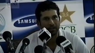 Sachin openly blames Dravid for declaring on 194 🤯😳