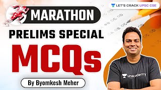 Prelims Special MCQs Marathon | Crack UPSC CSE/IAS 2021 | Byomkesh Meher