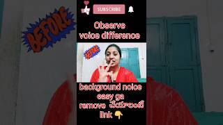 to remove background noice #noiceremove #editing #jrk #shorts #viral #trending #ytshorts