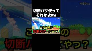 切断バグ使ってそれじゃ引退した方がいいよ【スマブラSP】