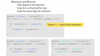 Java Concepts: Late Objects 3/e chapter 6 part 3