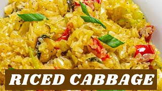 The Easiest Cabbage Rice (Low Carb, Keto-Friendly)