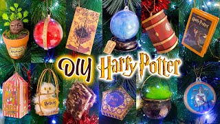 DIY DECORACIÓN PARA NAVIDAD 2022 DE HARRY POTTER Para el árbol 🎄 / 21 Tree Ornaments ideas 🎄