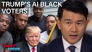 Trump's AI Attempt to Lure Black Voters & Kyrsten Sinema's Surprise Announcement | The Daily Show