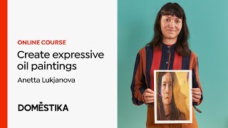 Expressive Oil Portrait Painting: Color and Gesture - Course by | Domestika English