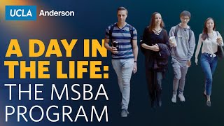 A Day in the Life: The MSBA Program