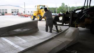 Removing The Inside Canvas of The Redstone Arsenal Hangar Part 5 - Structural Moving