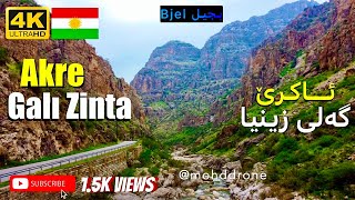 AKRE Gali Zinta 4K Drone KURDISTAN NATURE