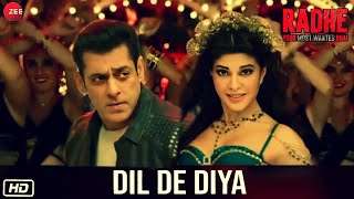 Item Song: Dil De Diya Official Video | Radhe | Salman Khan, Jacqueline Fernandez | Himesh R