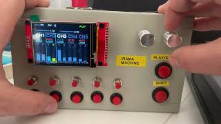 IRAMA MACHINE sequencer prototype demo