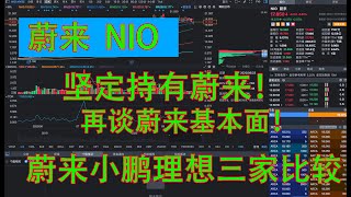 蔚来NIO STOCK  坚定的持有蔚来汽车，再谈蔚来汽车的基本面，特别是政策层面的支持，比较蔚来小鹏理想三家。特斯拉TESLA 走稳，再谈谈后势