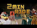 2 Min Ride - Cursed Sandblasted Corridors - Roller Coaster Achievement - Hall of the Mountain King