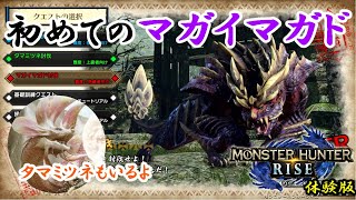 【MH RISE 体験版第2弾】マガイマガドに挑んだハンターの末路【モンスターハンターライズ体験版第2弾】