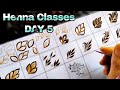 Tazaheen Henna Classes Day 5 ||Learn Detailed Henna with Tazaheen Henna Classes 2023