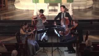 Attacca Quartet plays Haydn Op. 77 no. 1 -- Second Movement