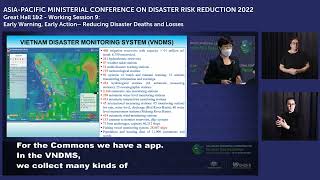 Working Session: Early warning early action - Reducing disaster deaths and losses