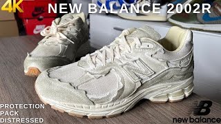 New Balance 2002R Protection Pack Distressed On Feet Review