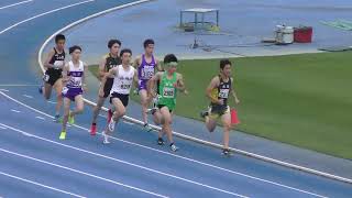 ⑫男子800m準決勝1組目 第77回東京都高等学校陸上競技対抗選手権大会20240519