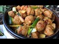 VEG CHOILA | VEGAN ✅  | Soyabean Choila | Masyura ko Choila | Yummy Food World 🍴 106