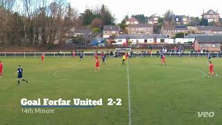 Forfar Utd v Kirrie Thistle